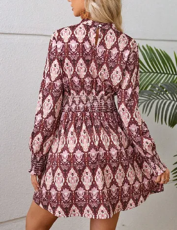Rochie scurta SHEIN, visiniu