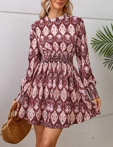 Rochie scurta SHEIN, visiniu