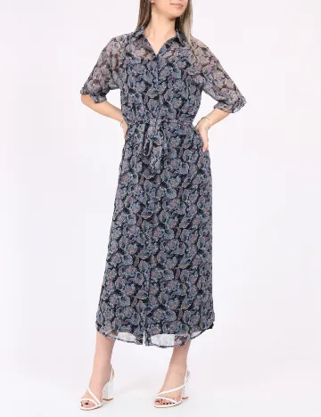 Rochie medie Vero Moda, albastru