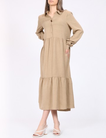 Rochie medie Vero Moda, maro