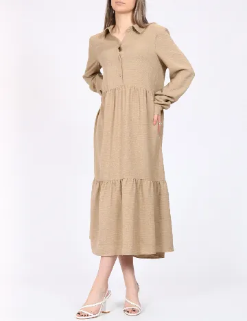 Rochie medie Vero Moda, maro