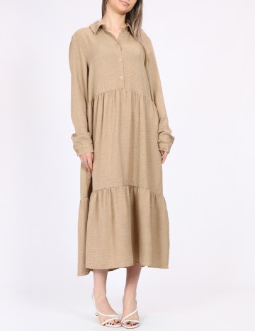 Rochie medie Vero Moda, maro
