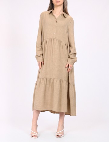 Rochie medie Vero Moda, maro