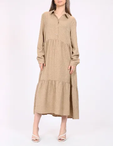 Rochie medie Vero Moda, maro