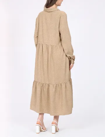 Rochie medie Vero Moda, maro