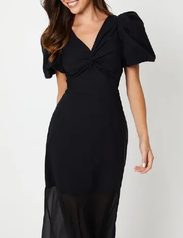 Rochie lunga Coast, negru