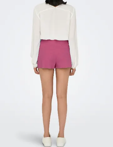 Fusta pantalon Only, roz