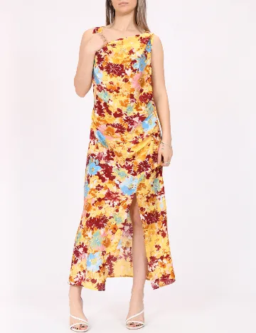 Rochie medie Vero Moda, mix culori