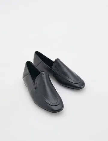 Mocasini Reserved, negru