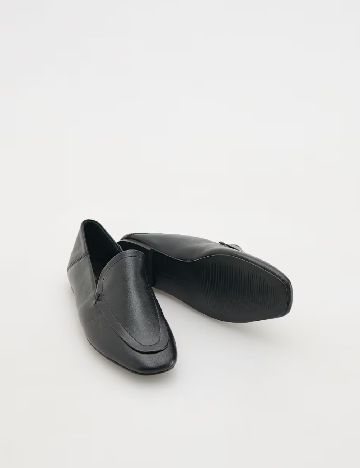 Mocasini Reserved, negru