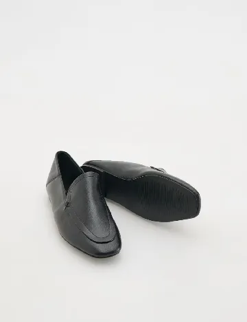 Mocasini Reserved, negru