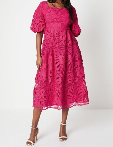 Rochie medie Coast, roz