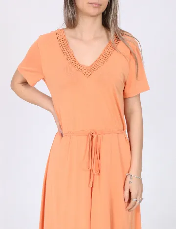 Rochie scurta Vero Moda, portocaliu