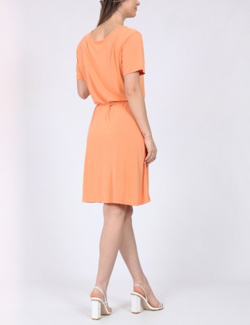 Rochie scurta Vero Moda, portocaliu