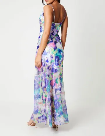 Rochie lunga Coast, mix culori