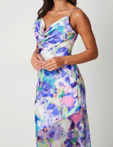 Rochie lunga Coast, mix culori