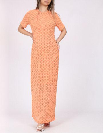 Rochie lunga Vero Moda, portocaliu