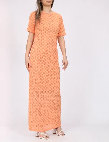 Rochie lunga Vero Moda, portocaliu