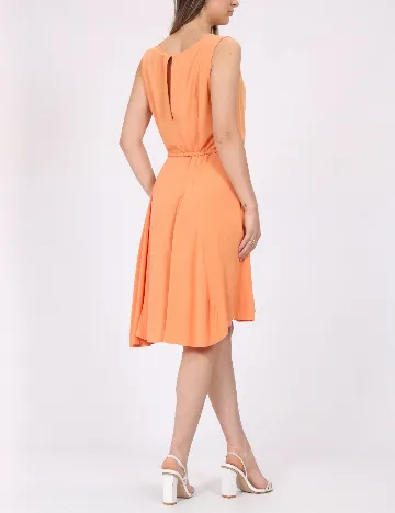 Rochie scurta Vero Moda, portocaliu
