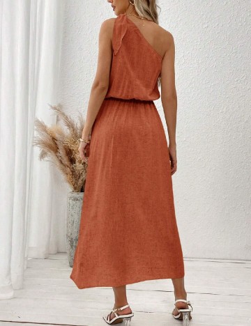 Rochie lunga SHEIN, maro