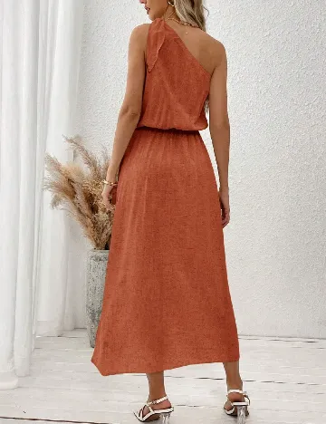 Rochie lunga SHEIN, maro
