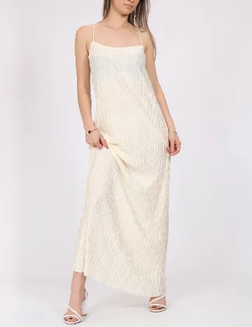 Rochie lunga Vero Moda, crem