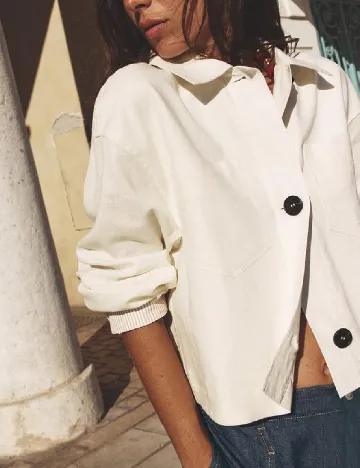 Jacheta Zara, ecru