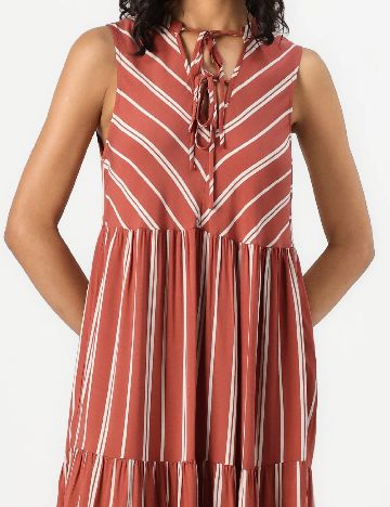 Rochie lunga Vero Moda, roz