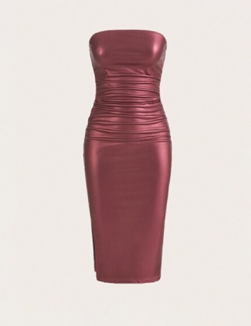 Rochie scurta SHEIN, visiniu