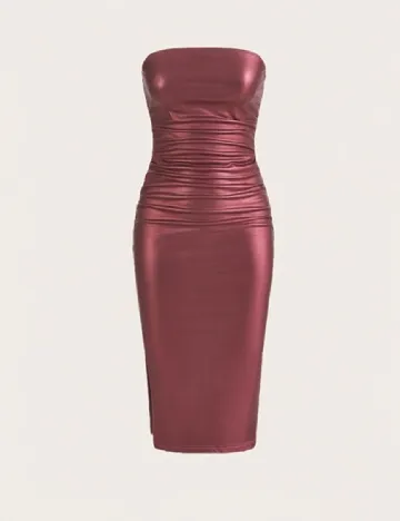 Rochie scurta SHEIN, visiniu