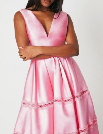 Rochie medie Coast, roz