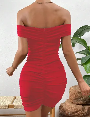 Rochie scurta SHEIN, rosu