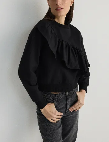 Bluza Reserved, negru