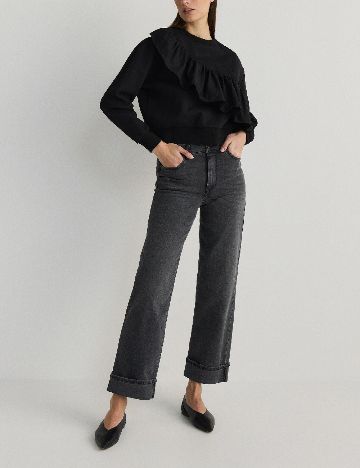 Bluza Reserved, negru