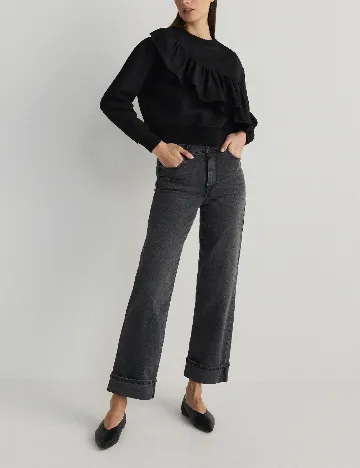 Bluza Reserved, negru