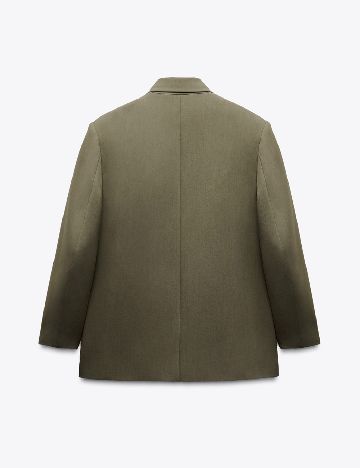 Sacou Oversize Zara, kaki