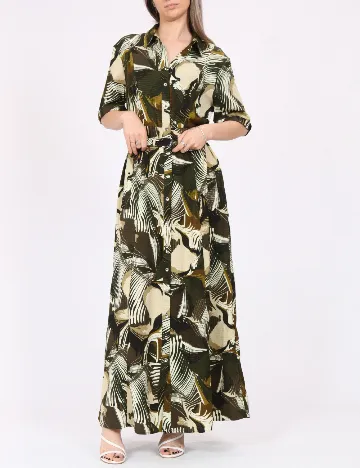 Rochie lunga Vero Moda, verde