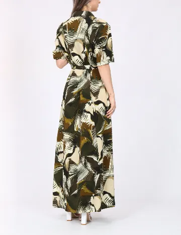 Rochie lunga Vero Moda, verde