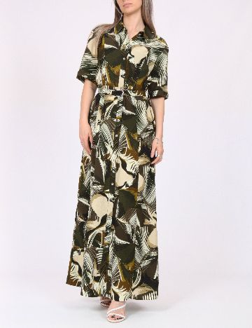 Rochie lunga Vero Moda, verde