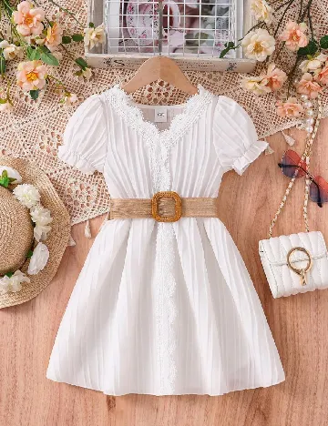 Rochie Shein Kids, alb