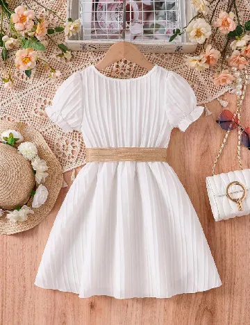 Rochie Shein Kids, alb