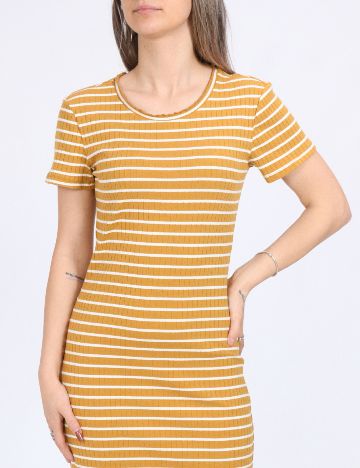 Rochie medie Vero Moda, mustar