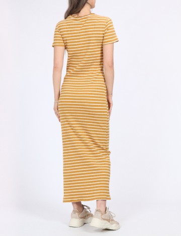 Rochie medie Vero Moda, mustar