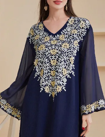 Rochie lunga SHEIN, albastru