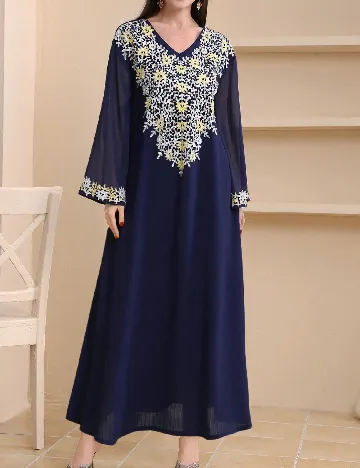 Rochie lunga SHEIN, albastru