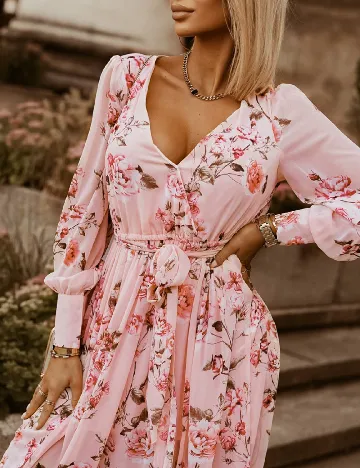 Rochie lunga SHEIN, roz