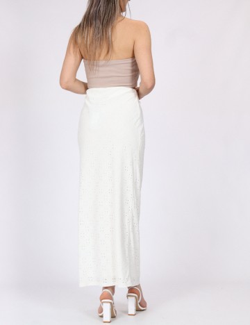 Fusta Vero Moda, alb