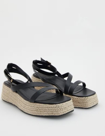 Sandale Reserved, negru