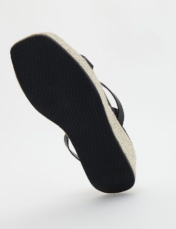 Sandale Reserved, negru