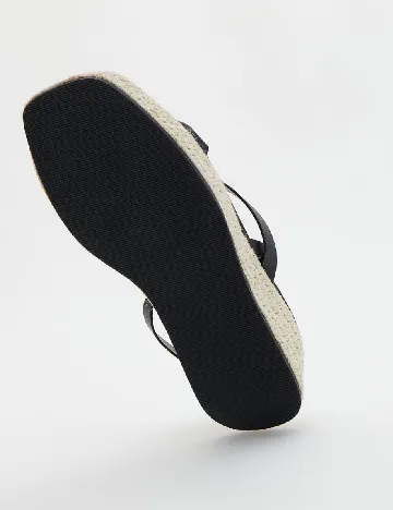 Sandale Reserved, negru